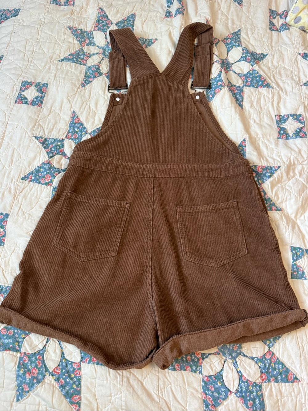 Brown Corduroy Overalls - Picture 3 of 3